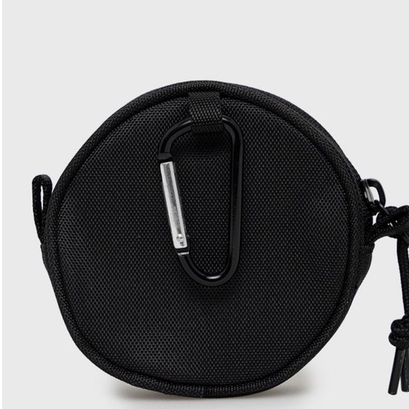 Converse Utility Pouch Bag Unisex Zip Logo White Black 10023842-A01 - Picture 3 of 6